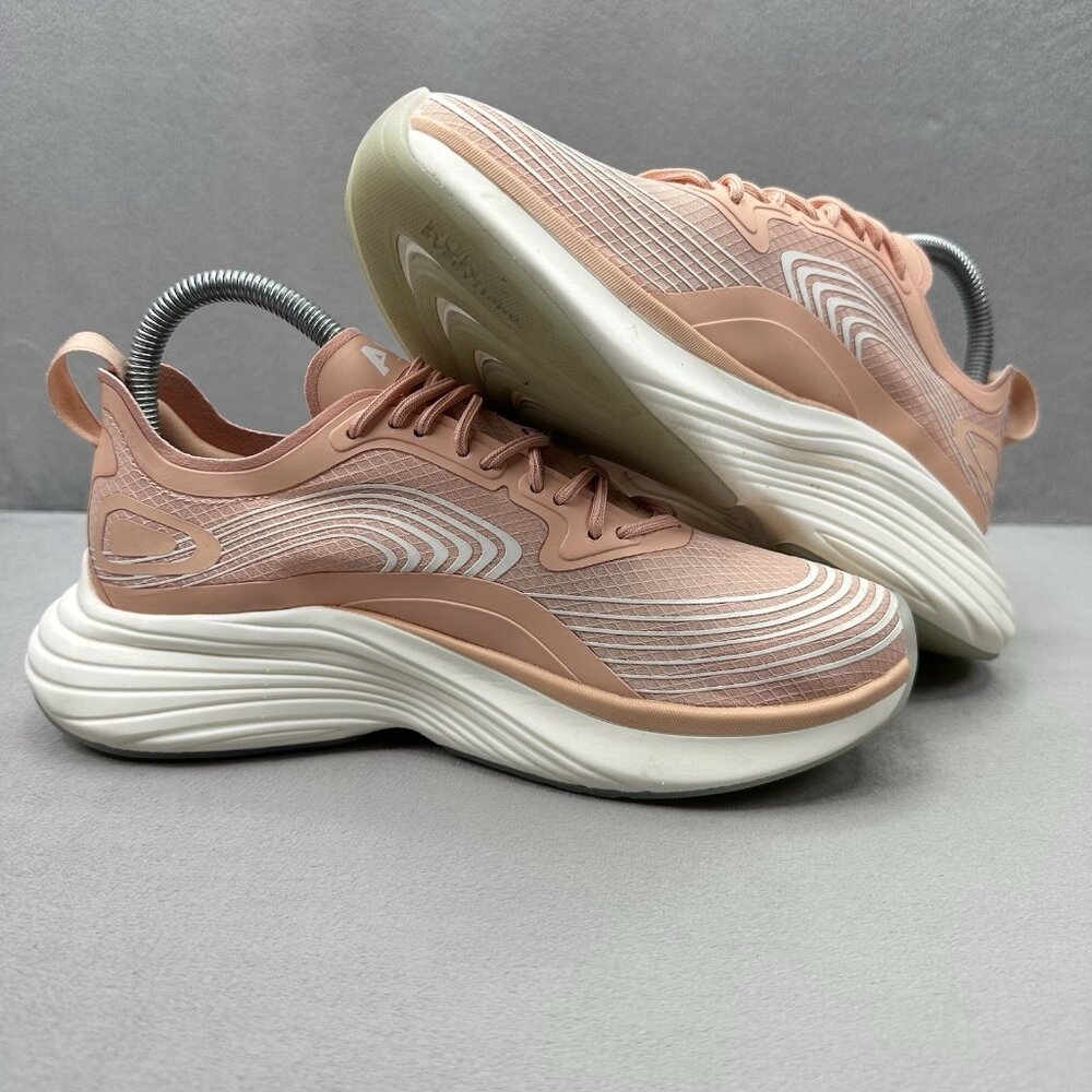 APL Women's Athletic Sneakers in Dusty Rose and White - Picture 5 of 8